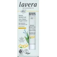 lavera Anti-Falten-Augencreme basis sensitiv mit Q10 – Produktbild 1 von 1