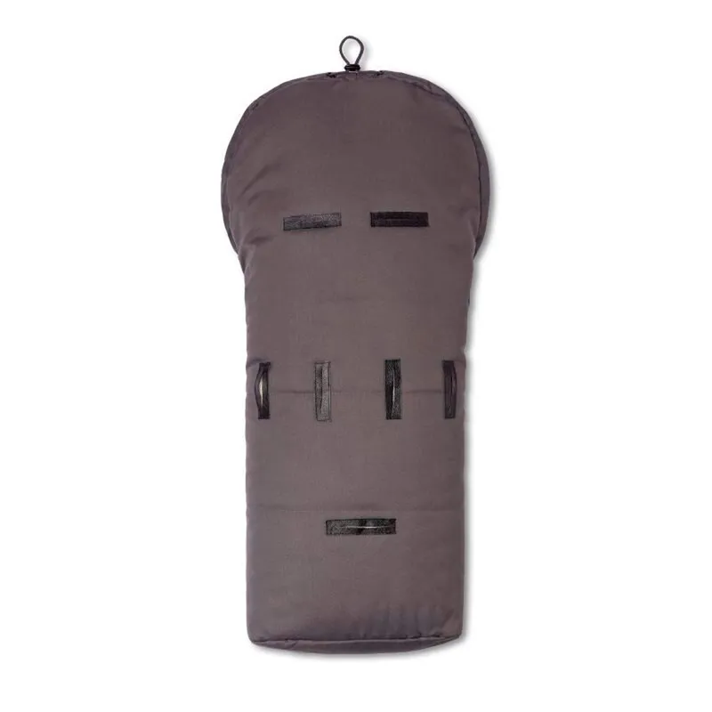 Hofbrucker Hofbrucker Fußsack Kinderwagen Lammfell Eskimo Maße 80 x 35 x 10 cm, Grau, – Produktbild 1 von 4
