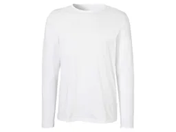 Neutral Neutral Bio-Herren-Langarmshirt mit Rundhalsaussschnitt weiß, Gr. S – Produktbild 1 von 1