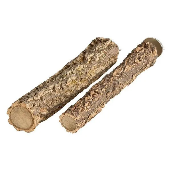 Kork-Deko Kork-Deko Sitzstange aus Kork-Rinde für Vögel | 2er-Set – Produktbild 5 von 7
