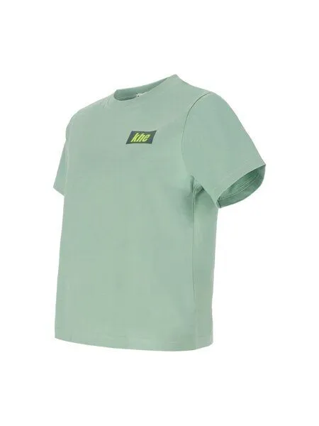 kleiderhelden kleiderhelden kheTee W 215gr "Letterbox", regular fit, T-Shirt aus regenerativer Baumwolle, Mint, – Produktbild 2 von 3