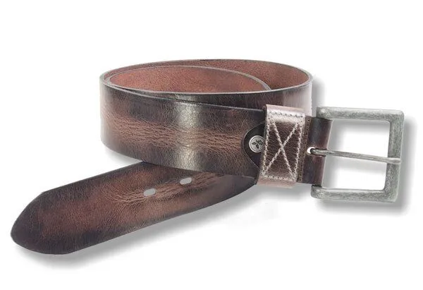 Greenbelts Greenbelts Herren Ledergürtel RYAN, Cognac, – Produktbild 5 von 5