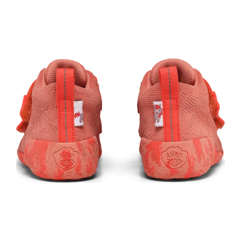 Affenzahn Affenzahn Lauflerner Übergangsschuh Leder Talky Po für Kinder, orange, Größe 26 EU, Orange, – Produktbild 4 von 6