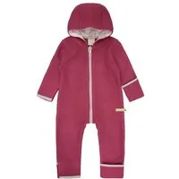 loud + proud loud + proud Babys & Kinder Wollfleece-Overall, GOTS-zertifiziert, Rouge(pink), – Produktbild 1 von 1