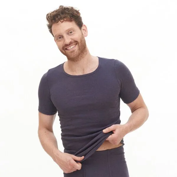 Living Crafts Living Crafts Kurzarm-Shirt - JACOB, Navy graphite, – Produktbild 2 von 4