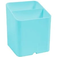 Exacompta 10 Exacompta Stifteköcher Pen Cube "Aquarel", 2 Fächer, pastellgrün – Produktbild 1 von 1