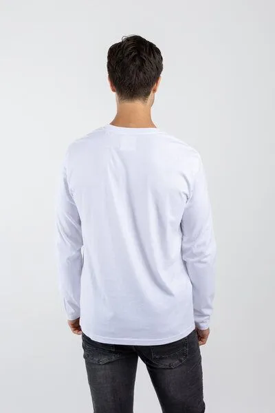 TORLAND TORLAND Herren Longsleeve SHUFFLER, Weiß, – Produktbild 4 von 4