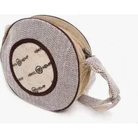 Himal Hemp Himal Hemp HH Einhorn Umhängetasche rund aus wildem Hanf und Baumwolle, Braun / himal hemp, – Produktbild 1 von 1