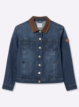 sheego Jeansjacke blue-stone-washed – Produktbild 1 von 1