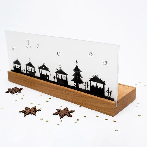 klotzaufklotz klotzaufklotz Weihnachtskrippe Weihnachtsmarkt SW – Produktbild 6 von 8