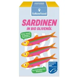 followfood Sardinen in Olivenöl – Produktbild 1 von 1