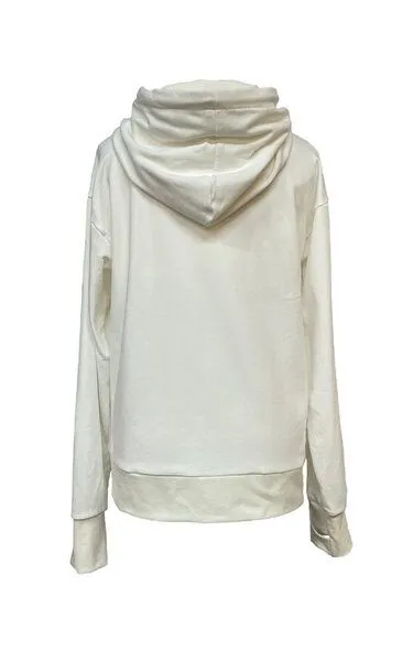 Golden Circle Clothing Golden Circle Clothing Hoodie mit übergroßer Kapuze und Daumenlöchern, Ecru, – Produktbild 2 von 4
