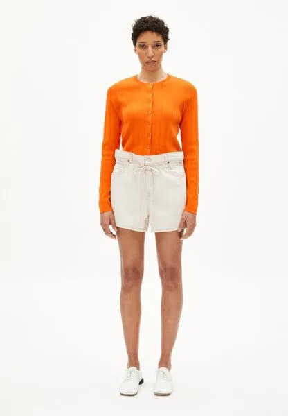 ARMEDANGELS ARMEDANGELS DAAFNE Damen Jeans Shorts aus Bio-Baumwoll Mix, Undyed, – Produktbild 4 von 4