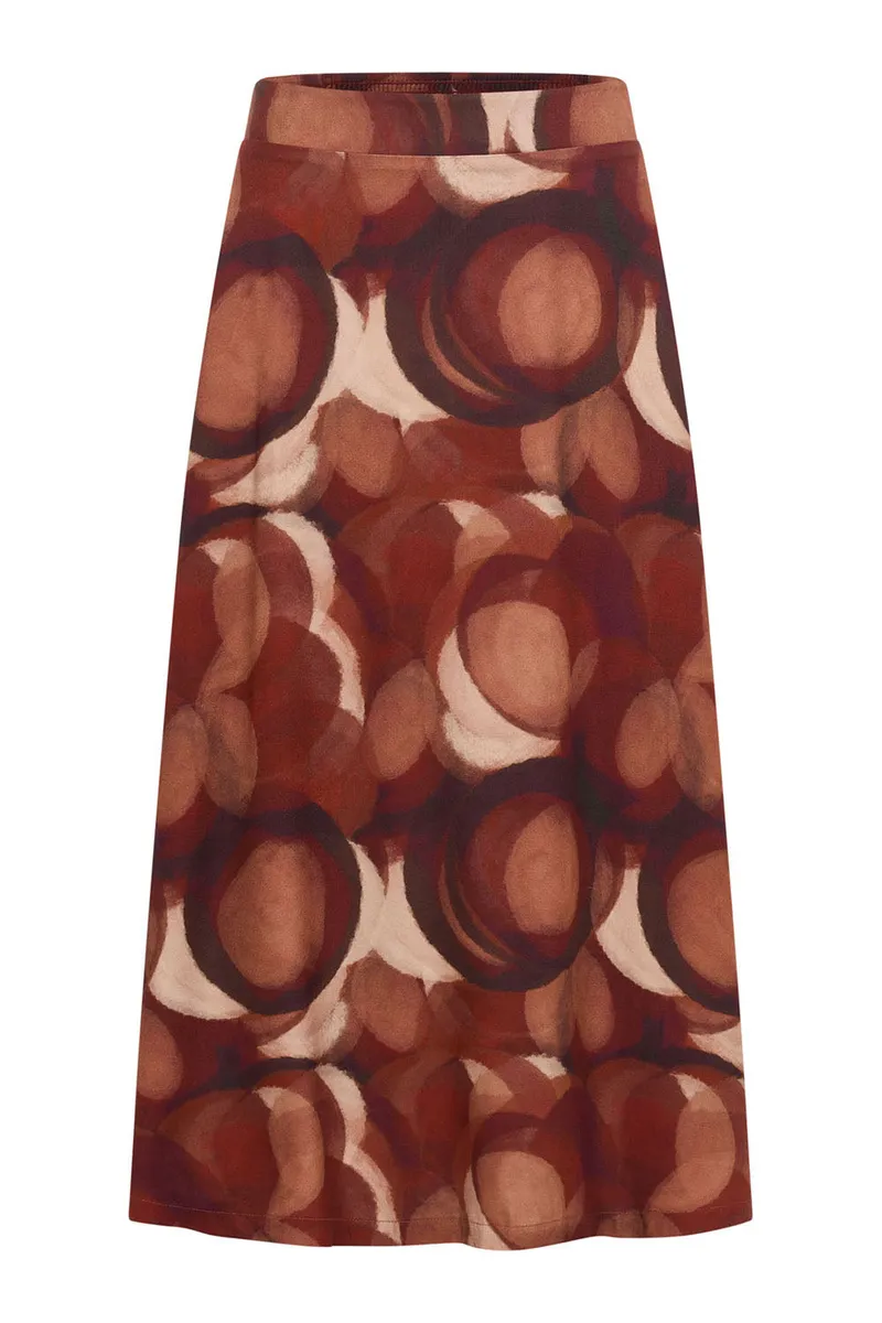 Tranquillo Rock Cadiiz aus EcoVero™-Twill - earth circles / 40 – Produktbild 1 von 6
