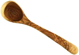 Olivenholz erleben Olivenholz erleben Schöpfkelle (25 cm oder 30 cm) für Küche & Sauna aus Olivenholz – Produktbild 1 von 1