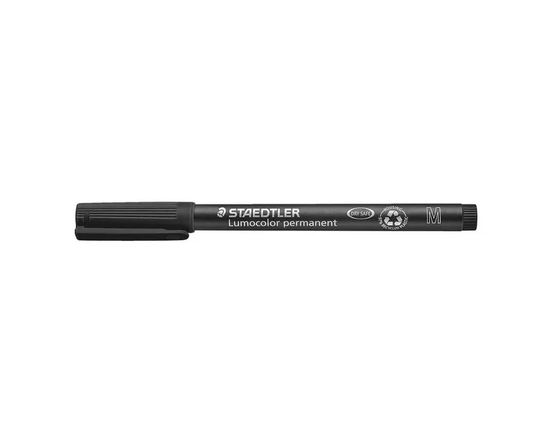 Staedtler Staedtler Universalstift 'Lumocolor 317' mittel schwarz permanent – Produktbild 4 von 6