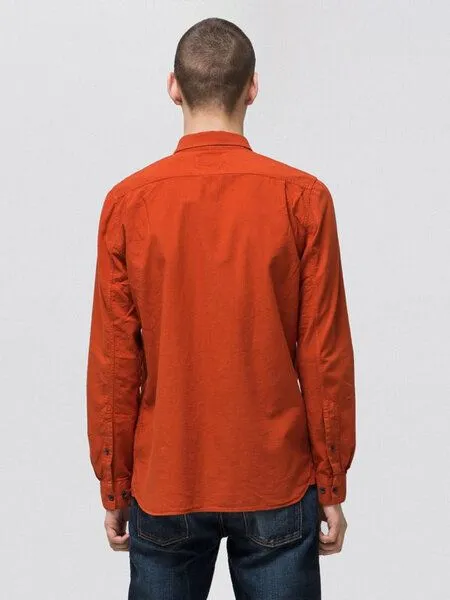 Nudie Jeans Nudie Jeans Henry Batiste Garment Dye, Terra, – Produktbild 3 von 4