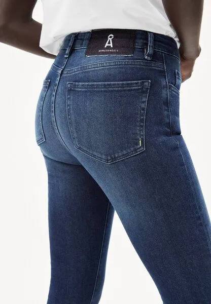 ARMEDANGELS ARMEDANGELS Tillaa Circular - Damen Skinny Fit Mid Waist, Navy blue, – Produktbild 3 von 5