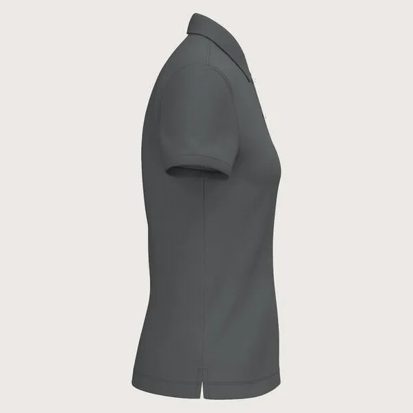 YTWOO YTWOO Damen Piqué-Poloshirt Midweight, Iron grey, – Produktbild 2 von 2