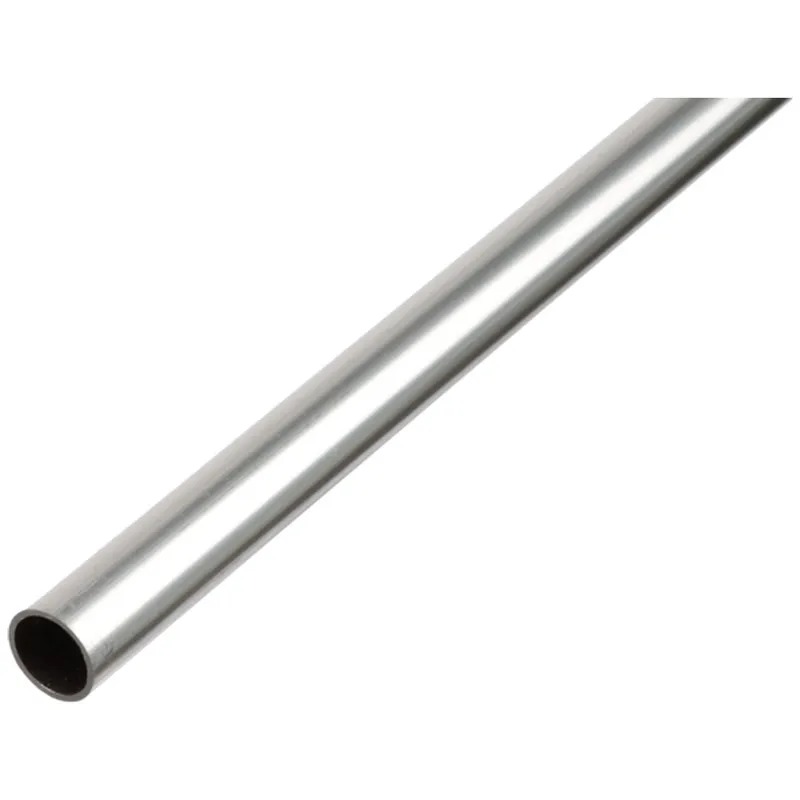 Alberts ALBERTS BA-Profil, rund, Alu natur, LxØxS 1000 x 8 x 1 mm – Produktbild 1 von 1