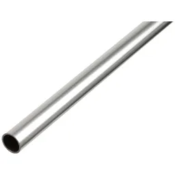 Alberts ALBERTS BA-Profil, rund, Alu natur, LxØxS 1000 x 8 x 1 mm – Produktbild 1 von 1