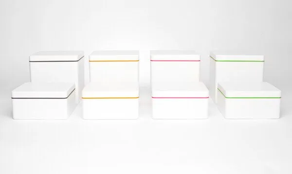 ajaa ajaa Die Quadratische Aufbewahrungsbox 1,4 l, Lime, – Produktbild 3 von 4