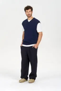 KOMODO KOMODO Herren vegan Weste Aslo Navy – Produktbild 1 von 1