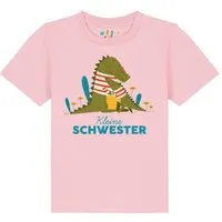 watabout kids watabout.kids T-Shirt Kinder Krokodil Kleine Schwester, Cotton pink, – Produktbild 1 von 1