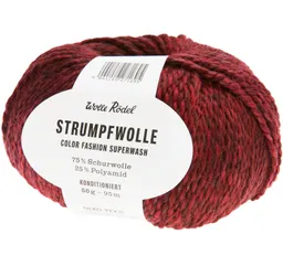 Wolle Rödel Wolle Rödel Strumpfwolle Color Fashion Rot/Bordeaux – Produktbild 1 von 1