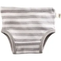 HANS NATUR Kinder Slip Bio-Baumwolle grau-off white Gr.86/92 – Produktbild 1 von 1