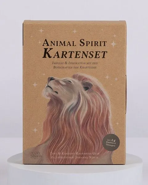 Oh Shanti Oh Shanti Achtsamkeitskarten Set Animal Spirit – Produktbild 1 von 4