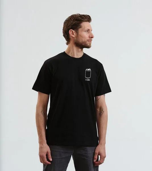 Gary Mash GARY MASH Shirt I Can. aus Biobaumwolle, Schwarz, – Produktbild 4 von 4