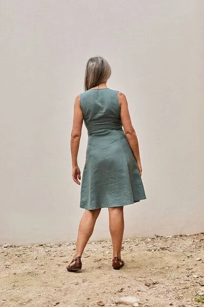TIRALAHILACHA TIRALAHILACHA Fara Dress, Blau, – Produktbild 2 von 4