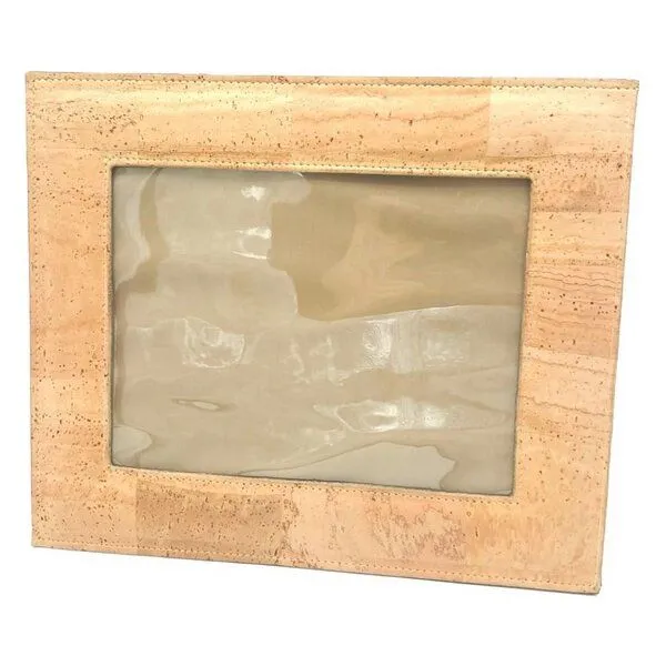 Kork-Deko Kork-Deko Großer Bilderrahmen aus Korkstoff Beige Natur 30,5x25,5 cm – Produktbild 7 von 7