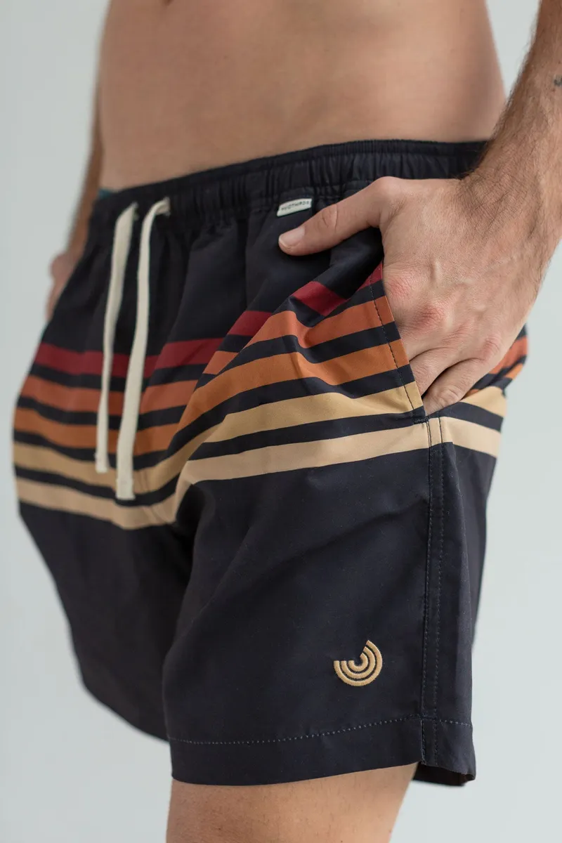 TWOTHIRDS TWOTHIRDS Herren vegan Shorts Cruzador Dark Navy, Extra dunkelblau, – Produktbild 1 von 2