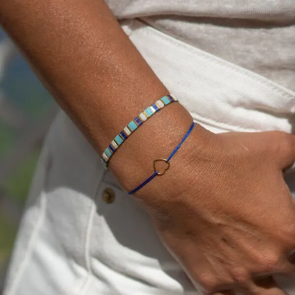 juni juni Türkises Armband Ocean Tonic – Produktbild 2 von 6