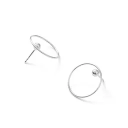 Jonathan Radetz Jewellery Jonathan Radetz Jewellery Stecker EFFECT 20, Silber 925, Durchmeser 20 mm – Produktbild 1 von 1