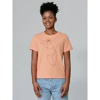 watapparel watapparel T-Shirt Frauen Eine Frau, Fraiche peche, – Produktbild 1 von 1