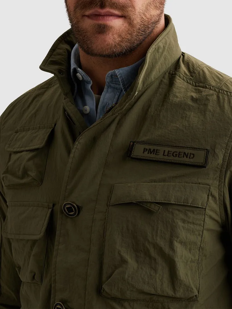 PME Legend PME Legend Cargo-Jacke Olive, Dunkelgrün, – Produktbild 4 von 5