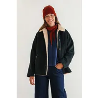 TWOTHIRDS TWOTHIRDS Damen vegan Jacke Misali Dunkelgrün – Produktbild 1 von 1