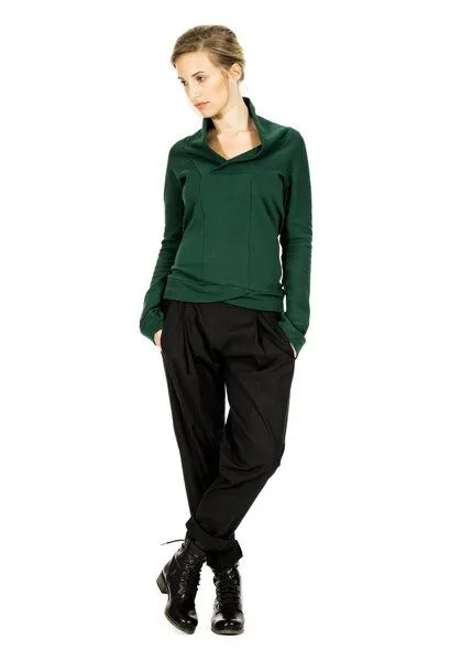FORMAT FORMAT COSY II pants, canvas, Dunkelblau, – Produktbild 1 von 3
