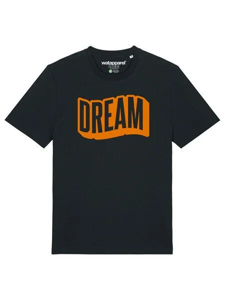 watapparel watapparel T-Shirt Unisex Dream, Black, – Produktbild 2 von 3