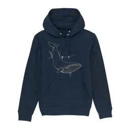 roots of compassion roots of compassion Wal Pullover bio & fair & vegan - Tiere, Natur, Meer, Ocean, Beach – Produktbild 1 von 1
