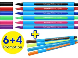Schneider Schneider 10er-Pack Kugelschreiber "Slider Edge XB" 6+4 – Produktbild 1 von 1