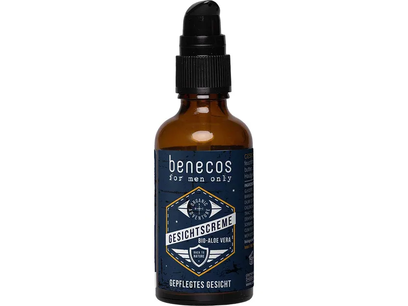 benecos for men only benecos Bio-Gesichtscreme "for men only", 50 ml – Produktbild 1 von 1