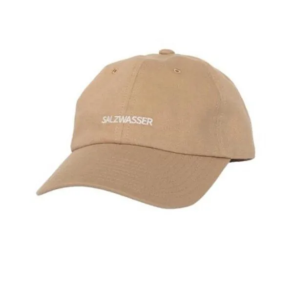 SALZWASSER SALZWASSER Cap (Unisex) aus 100% Bio-Baumwolle, Sand (beige), – Produktbild 1 von 4