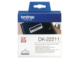 Brother Brother Endlosetiketten "DK-22211" weiß 29 mm x 15,24 m – Produktbild 1 von 1