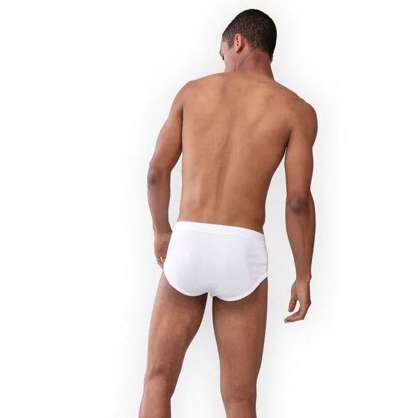 mey Mey Herrenslip mit weichem Webbund aus Pima Baumwolle, Weiss, – Produktbild 2 von 2