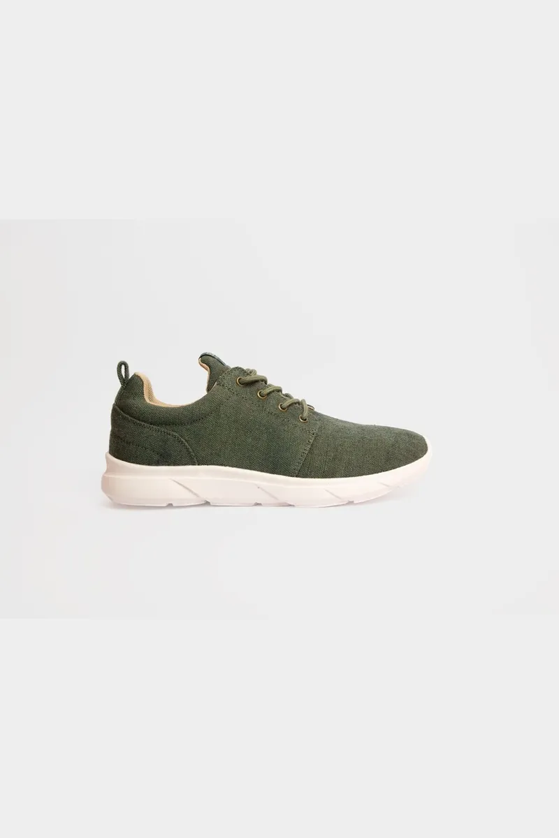 8000kicks EU 8000kicks EU Damen vegan Sneaker Explorer V2, Dunkelgrün, – Produktbild 1 von 2