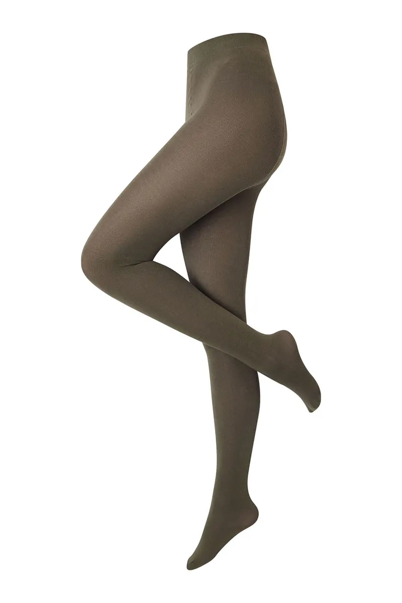 Tranquillo Tranquillo Strumpfhose Eriin, Olive, – Produktbild 1 von 2